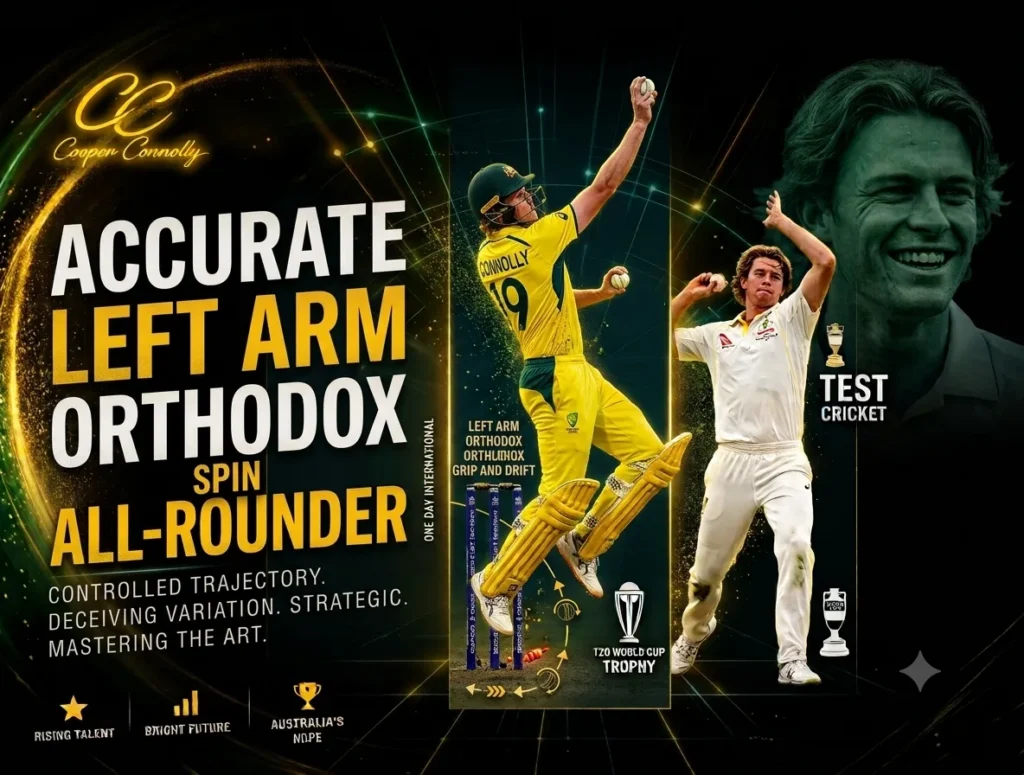Accurate Left Arm Orthodox Spin