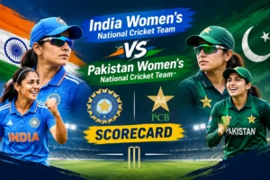 Pakistan Women’s National Cricket Team vs India Women’s National Cricket Team Match Scorecard
