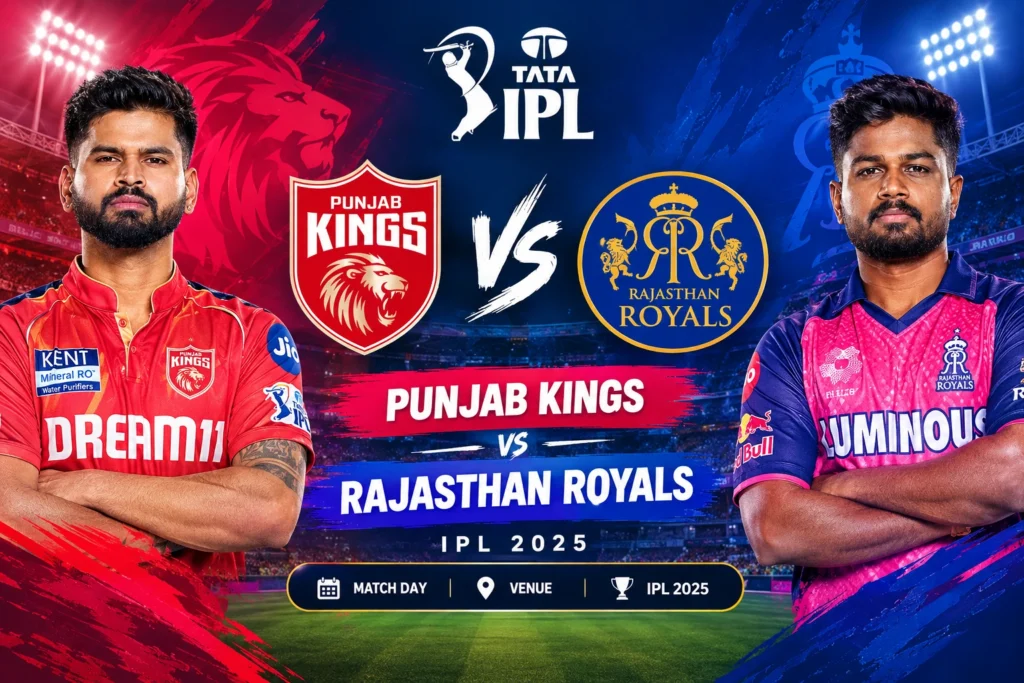 Punjab Kings vs Rajasthan Royals Match Scorecard