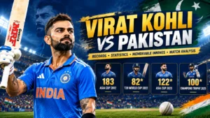 Virat Kohli vs Pakistan: Records, Statistics, Memorable Innings and Match Analysis