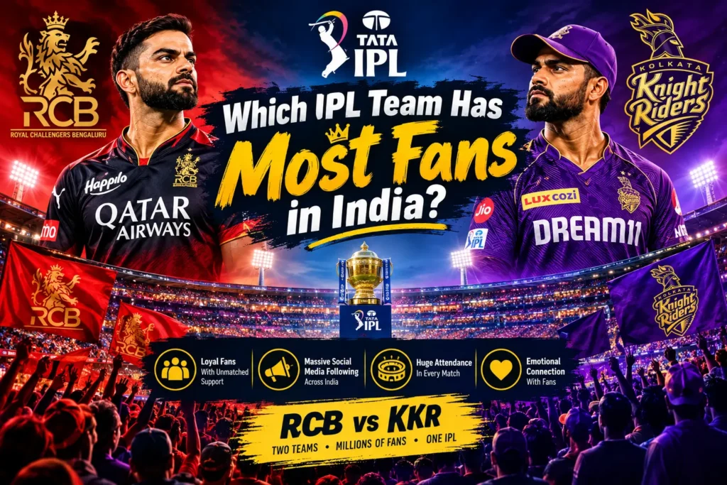 Which IPL Team Has Most Fans in India